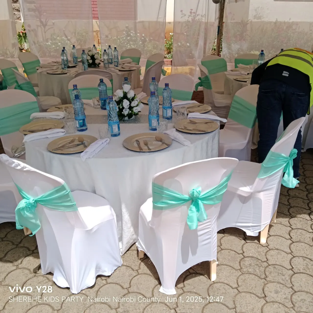Dressed Armless Plastic Chairs for hire in Nairobi - photo 3
